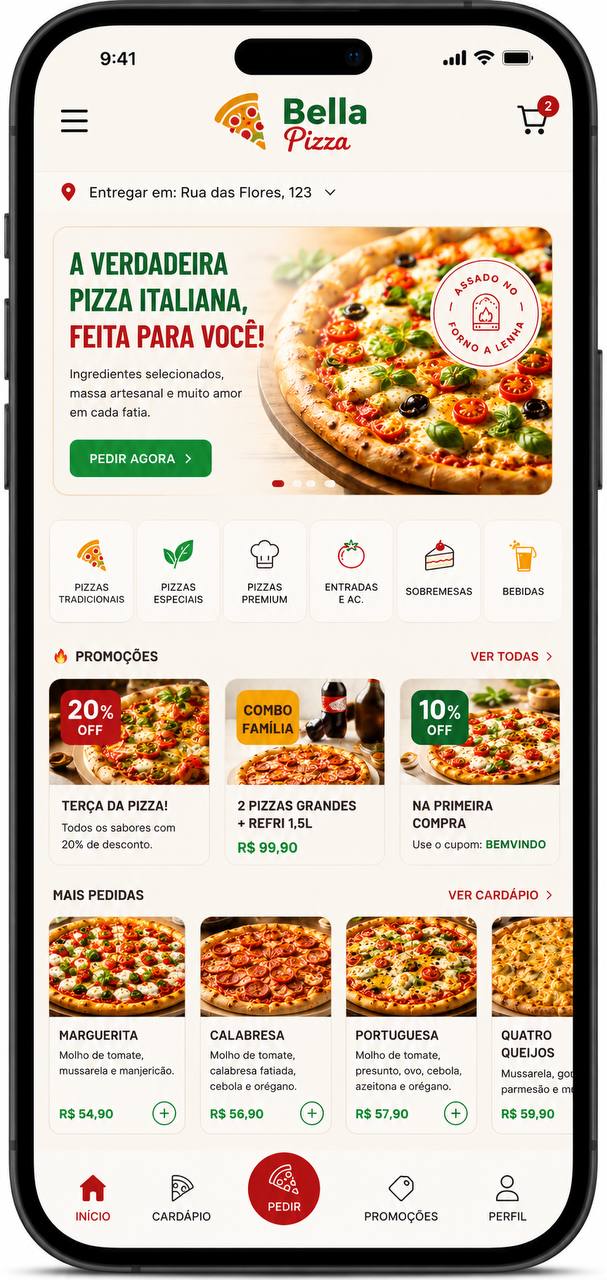 App Bella Pizza